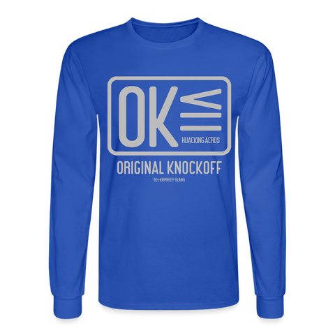 OK Long Sleeve - royal blue