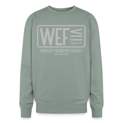 WEF Oversized Sweatshirt - sage