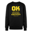 OK Oversized Sweatshirt - black