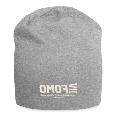 FOMO Beige Acro Beanie - heather gray