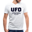 UFO V Neck - white