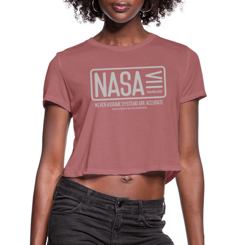 NASA Tee - mauve