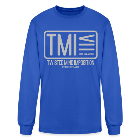 TMI Long Sleeve - royal blue