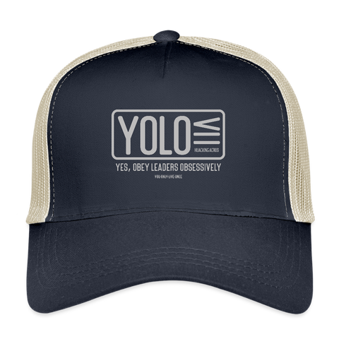 YOLO Vintage Hat - pacific/oyster
