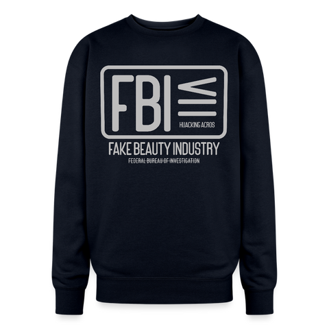 FBI Oversized Sweatshirt - navy
