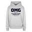 OMG Oversized Hoodie - heather grey