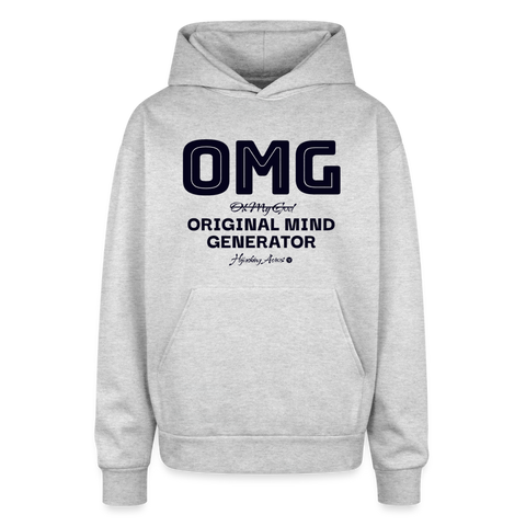 OMG Oversized Hoodie - heather grey