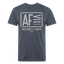 AF Tee - heather navy