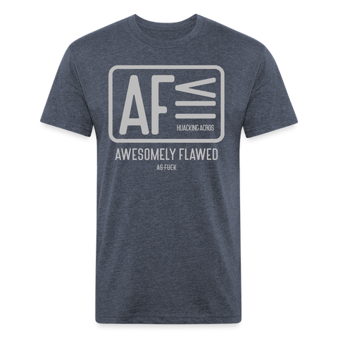 AF Tee - heather navy