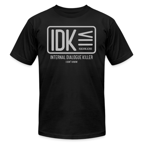 IDK Tee - black