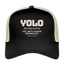 YOLO Vintage Hat - black/oyster