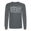 STFU Long Sleeve - charcoal