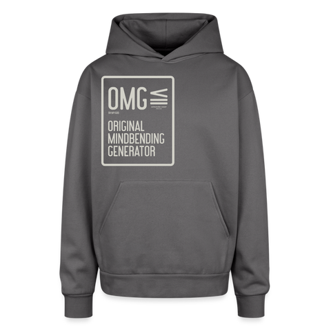 OMG Oversized Hoodie - graphite gray