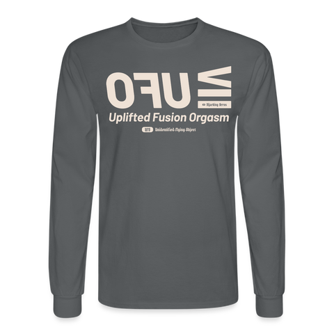 UFO Beige Acro Long Sleeve - charcoal