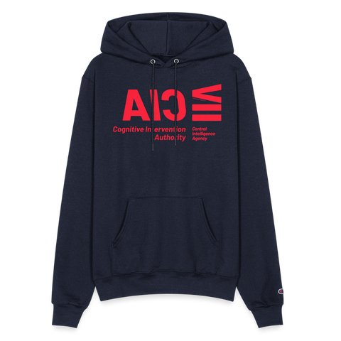 CIA Red Acro Champion Hoodie - navy