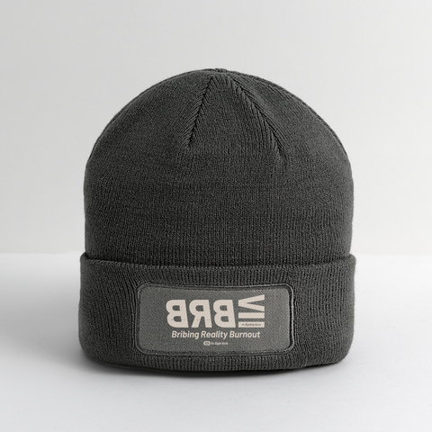 BRB Beige Acro Beanie - charcoal grey