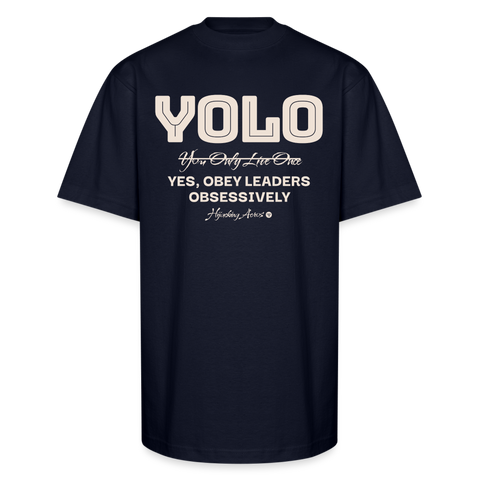 YOLO Heavy Tee - navy