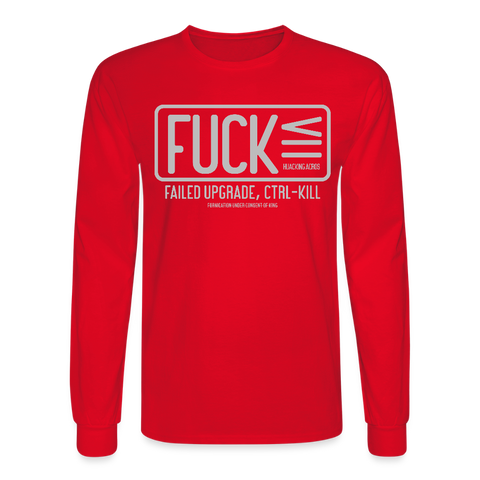FUCK Long Sleeve - red