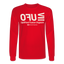 UFO Beige Acro Long Sleeve - red