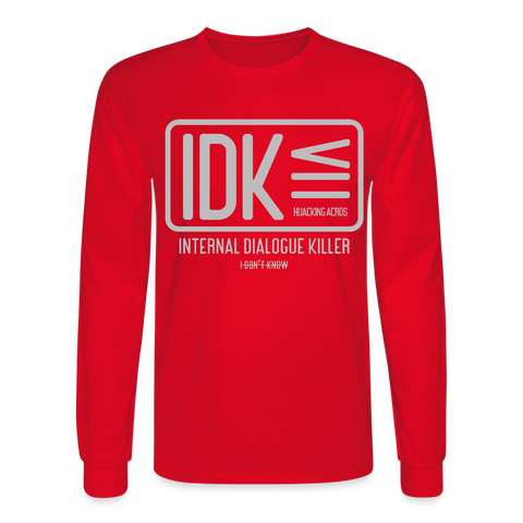 IDK Long Sleeve - red
