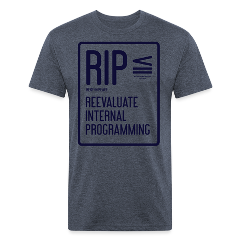 RIP Tee - heather navy