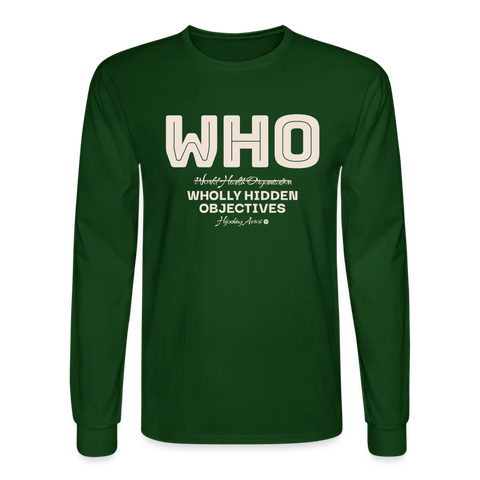 WHO Long Sleeve - forest green