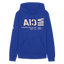 CIA Beige Acro Adidas Hoodie - royal blue