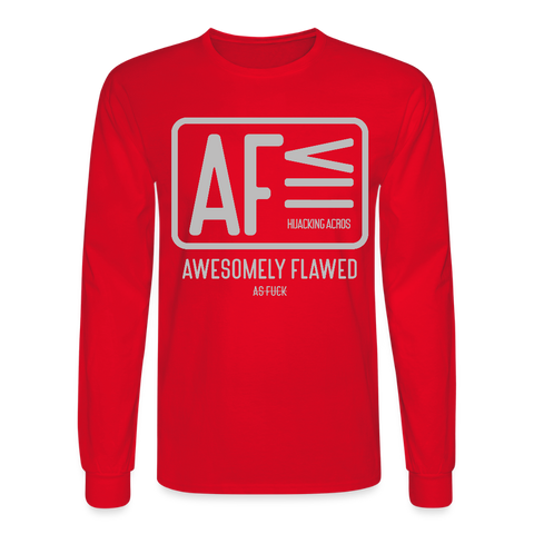 AF Long Sleeve - red