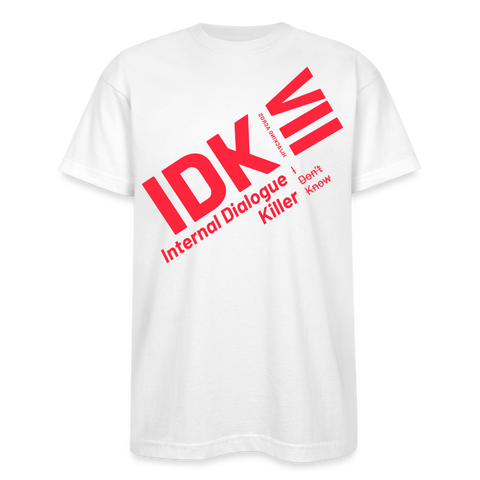 IDK Red Acro Heavy Tee - white