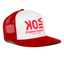 OK Red Acro Trucker Hat - white/red