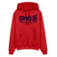 OMG Blue Acro Champion Hoodie - Scarlet