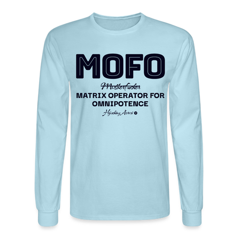 MOFO Long Sleeve - powder blue