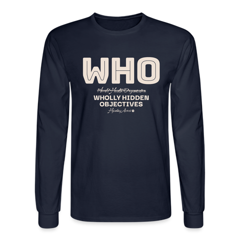 WHO Long Sleeve - navy