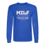 MILF Long Sleeve - royal blue