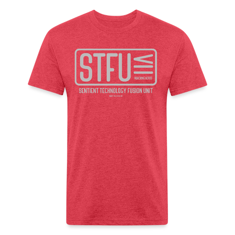 STFU Tee - heather red