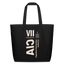 CIA Beige Acro Tote - black