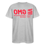 GMO Red Acro Heavy T - heather gray