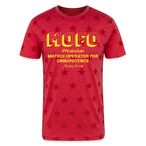 MOFO Tee - red star