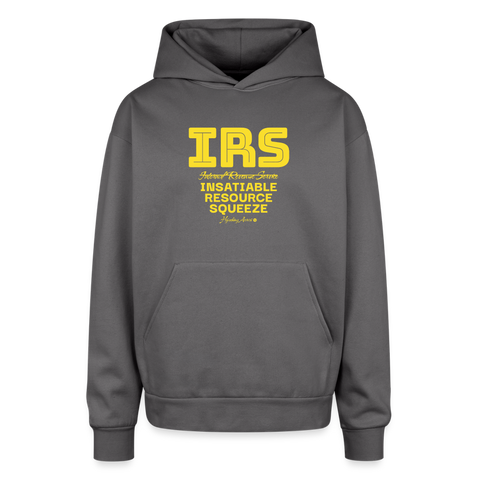 IRS Oversized Hoodie - graphite gray