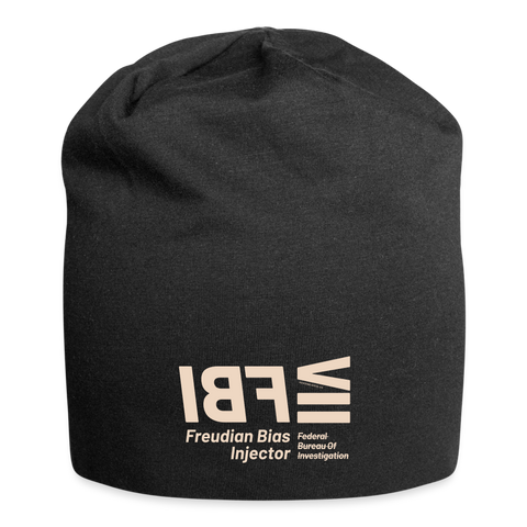 FBI Beige Acro Beanie - black