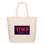 WTF Red Acro Tote - natural