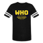 WHO Tee - black/white