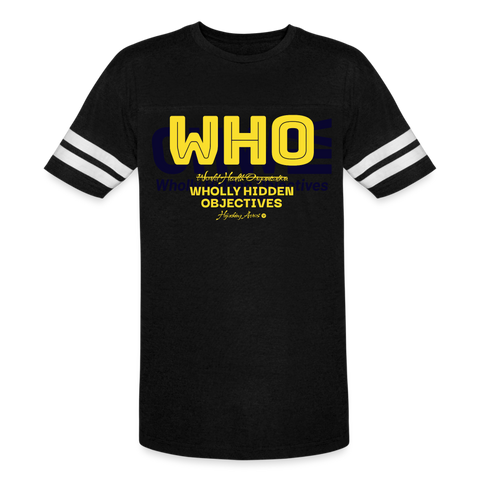 WHO Tee - black/white