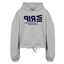 RIP Blue Acro Cropped Hoodie - heather gray