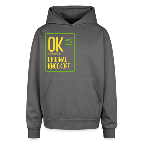 OK Oversized Hoodie - graphite gray