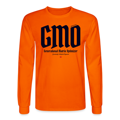 GMO Blue Acro Long Sleeve - orange