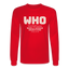 WHO Long Sleeve - red