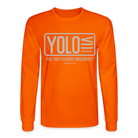 YOLO Long Sleeve - orange