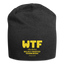 WTF Beanie - charcoal grey