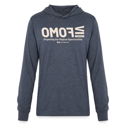 FOMO Beige Acro B&C Long Sleeve - heather navy